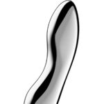 SATISFYER - DILDO A DOPPIA ESTREMIT? IN ACCIAIO INOX COSMIC CREST 2 - immagine 3