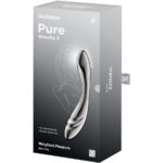 SATISFYER - DILDO A DOPPIA ESTREMIT? IN ACCIAIO INOX PURE GRAVITY 3 - immagine 5
