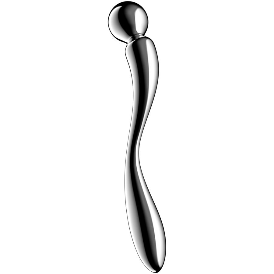 img_217767_eda5049aec622f0af980ea34bbbe38c7_1.jpg SATISFYER - DILDO A DOPPIA ESTREMIT? IN ACCIAIO INOX STAR FORCE 2 - immagine 1