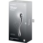 SATISFYER - DILDO A DOPPIA ESTREMIT? IN ACCIAIO INOX STAR FORCE 2 - immagine 5