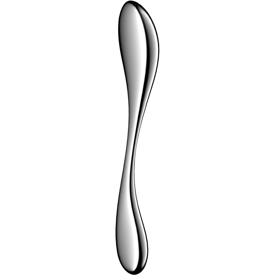 img_217773_df3368389ee867e810b3a538051f2b60_1.jpg SATISFYER - DILDO A DOPPIA ESTREMIT? IN ACCIAIO INOX STAR FORCE 3 - immagine 1