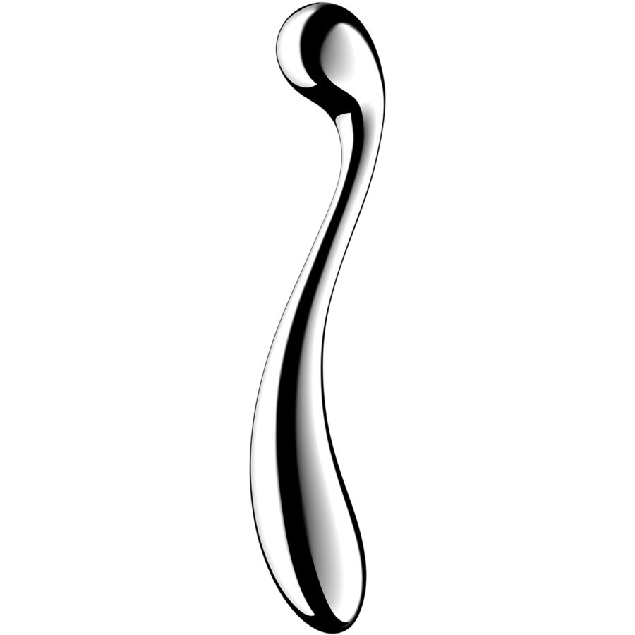 img_217777_1af5c5811b15f483d73972b72be77682_1.jpg SATISFYER - DILDO A DOPPIA ESTREMIT? IN ACCIAIO INOX STAR FORCE 4 - immagine 1