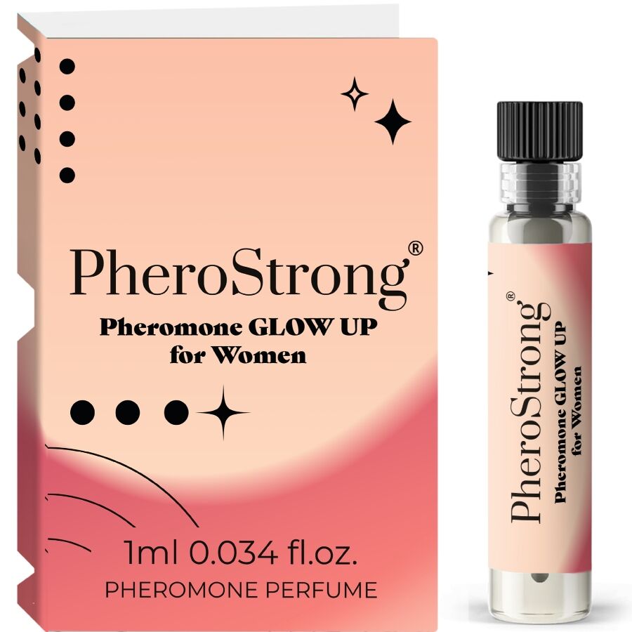 img_217808_4691241450969f9165758fca370e4885_1.jpg PHEROSTRONG - PROFUMO AI FEROMONI GLOW UP PER DONNA 1 ML - immagine 1