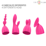 INTENSE - VIBRATORE CHER CON 20 MODALIT? E TESTINE INTERCAMBIABILI - immagine 7