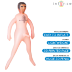 INTENSE DOLLS - BAMBOLA GONFIABILE ANTHONY CON PENE 3D - immagine 2