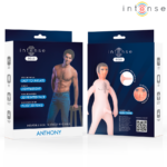 INTENSE DOLLS - BAMBOLA GONFIABILE ANTHONY CON PENE 3D - immagine 4