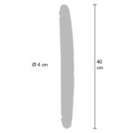 GET REAL - DILDO IN SILICONE A DOPPIA ESTREMIT? CARAMELLO 40 CM - immagine 3