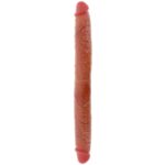 GET REAL - DILDO IN SILICONE A DOPPIA ESTREMIT? CARAMELLO 46 CM