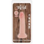 GET REAL - DONG DELUXE IN TPE A DOPPIA DENSIT? 25,5 CM - immagine 5