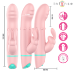 INTENSE - STIMOLATORE E VIBRATORE ROTANTE ALVIN RABBIT + OSCILLANTE - immagine 5