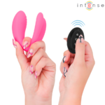INTENSE - JULIA DOPPIO VIBRATORE STIMOLATORE A MORSETTO CON TELECOMANDO - immagine 6