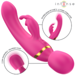 INTENSE - WINONA DOPPIO VIBRATORE CONIGLIO E BACCHETTA - immagine 3
