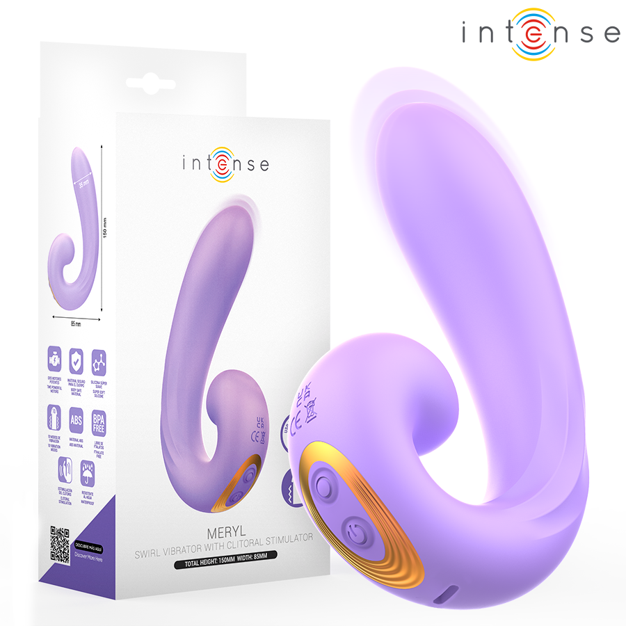 img_218985_2ff5f2dd44f8ae73fd69e6521e5e5ee8_1.png INTENSE - STIMOLATORE CLITORIDEO A DOPPIA VIBRAZIONE MERYL - immagine 1