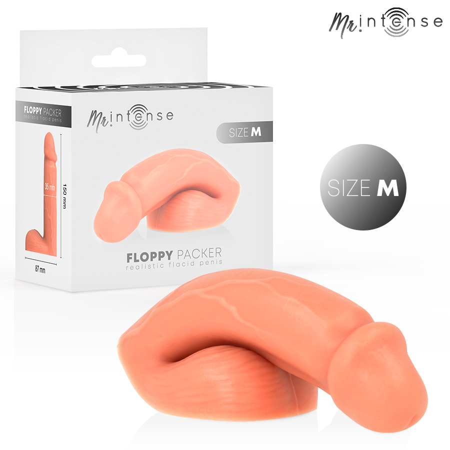 img_219216_610e2f1ab03eebb3960915202c70e461_1.png MR INTENSE - FLOPPY SIZE M REALISTIC PACKER - immagine 1