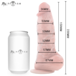 MR INTENSE - DILDO IN SILICONE SPENCER MEDIO 23 CM -?- 5,7 CM - immagine 6