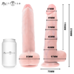MR INTENSE - DILDO NEESON 27 CM -?- 5.6 CM - immagine 6