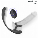 ADDICTED TOYS - PLUG ANALE CON VIBRAZIONE E OSCILLAZIONE A 360? E STIMOLATORE DEI TESTICOLI - immagine 4