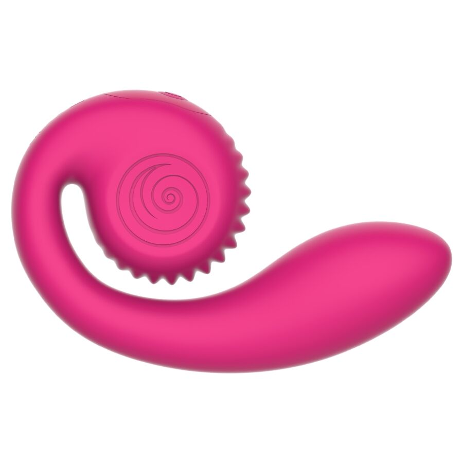 img_219548_2fadf70ffcf121247e055ce5e551e6fd_1.jpg SNAIL VIBE - VIBRATORE ROSA GIZI LITE DOPPIO PUNTO G E CLITORIDEO - immagine 1