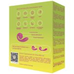 SNAIL VIBE - VIBRATORE ROSA GIZI LITE DOPPIO PUNTO G E CLITORIDEO - immagine 5