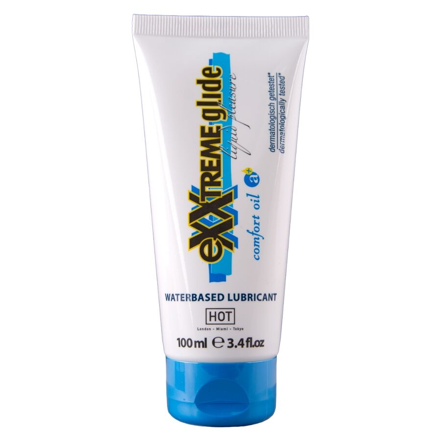 img_220688_03ab254ea556b027310ee20ffefc24fb_1.jpg HOT - EXXTREME GLIDE LUBRIFICANTE A BASE D'ACQUA + OLIO COMFORT A+ 100 ML - immagine 1