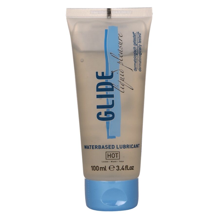 img_220711_20ba92ddc7fefa46e96fe3d091e247b5_1.jpg HOT - GLIDE LIQUID PLEASURE LUBRIFICANTE A BASE D'ACQUA 100 ML - immagine 1