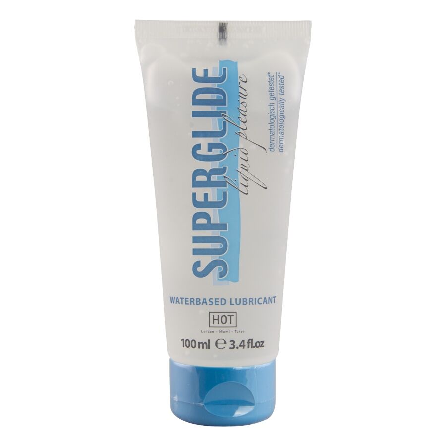 img_220730_82486150df651b39e3dcbab1157cc3c4_1.jpg HOT - SUPERGLIDE LIQUID PLEASURE LUBRIFICANTE A BASE D'ACQUA 100 ML - immagine 1