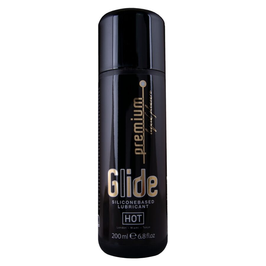 img_220743_94e752ac7f998f96a0c81759c3dd0bbe_1.jpg HOT - LUBRIFICANTE A BASE DI SILICONE PREMIUM SILICONE GLIDE 200 ML - immagine 1
