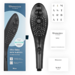 WOMANIZER - SOFFIONE DOCCIA STIMOLANTE CLITORIDEO WAVE NERO - immagine 6