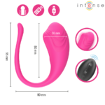 INTENSE - OLIVIA PINK UOVO VIBRANTE CON TELECOMANDO - immagine 6