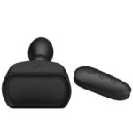 MR PLAY - TELECOMANDO PLUG ANALE GONFIABILE NERO - immagine 4