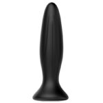 MR PLAY - PLUG ANALE VIBRATORE NERO RICARICABILE - immagine 3